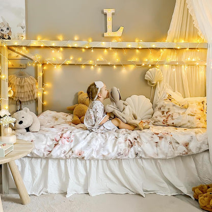 33ft 100 LED Fairy Twinkle Lights – Outdoor & Indoor Decorative String Lights