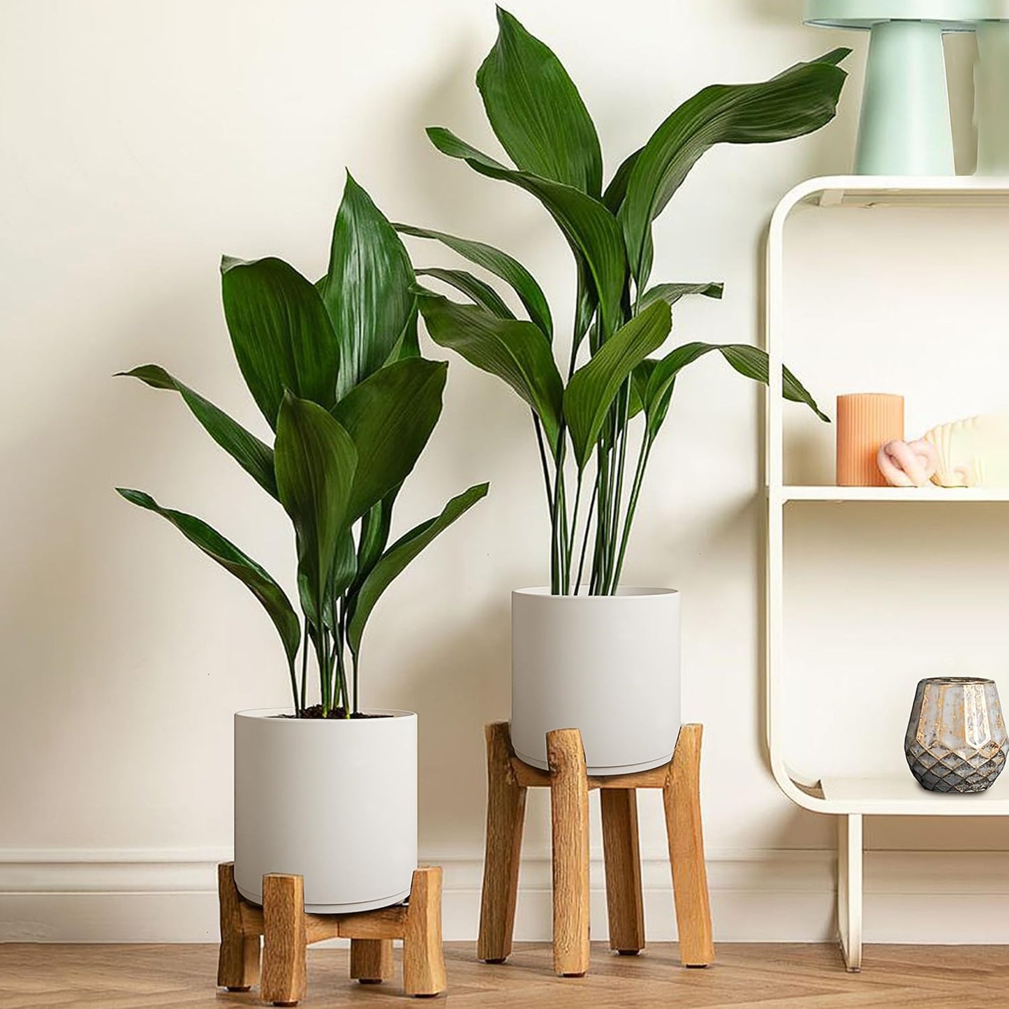 12-Inch Round Cylinder Plant Pot – Modern & Durable Planter